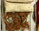 A picture of step 5 of Cheesy Beef Enchiladas : ).