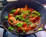 A picture of step 6 of Chicken karahi.