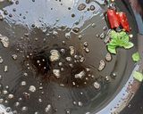 A picture of step 8 of Pudina Kobbari Pachadi/Mint Coconut Chutney (South India Special).