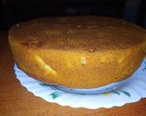 A picture of step 6 of VALECINU (patent pending) Vanilla, lemon, cinnamon, nutmeg cake.