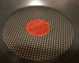 A picture of step 3 of Tamagoyaki [ Japanese rolled omelet].