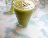 A picture of step 2 of Muskmelon juice.