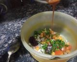 A picture of step 2 of Cheese balls chaat.
