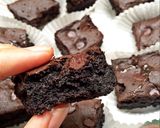 Foto langkah ke 9 dari resep Brownies Panggang Ketan Hitam.