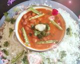 A picture of step 9 of Dhaba style Rajma masala kidney beans masala.