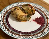 A picture of step 5 of Thanksgiving Wrap.