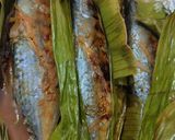 Gambar langkah 4 resipi Kembung Bakar Pes Tomyam.