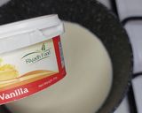A picture of step 1 of Strawberry mahalabia ||Arabic dessert || strawberry milk pudding.