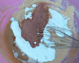 Foto del paso 4 de la receta: Bizcocho de yogur de frutos rojos, canela, Nesquik y limón