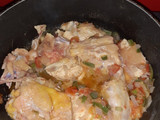 Estofado de pollo con papa