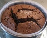 A picture of step 11 of Slightly Sweetened Chocolate Gateau.