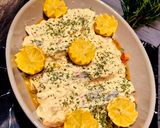 Une image de l'étape 5 de Pavés de saumon en cocotte à la crème citron 🍋 ciboulette échalotes.
