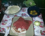 A picture of step 1 of Down south chicken fried steak with cracked pepper white gravy.