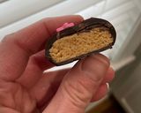 A picture of step 11 of Chocolate-Covered Peanut Butter Easter Eggs 🐣.