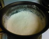 A picture of step 3 of Cottage Cheese.