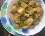 A picture of step 6 of Sweet Potatoes chaat.
