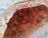 A picture of step 1 of Dean's Healthy Buffalo Turkey Pita Pocket.