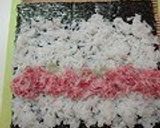 A picture of step 3 of Negitoro Sushi Rolls and Natto Sushi Rolls for Setsubun.
