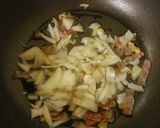 A picture of step 6 of Tomato Carbonara With Plenty Of Bacon.