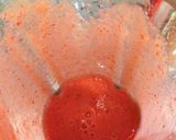 A picture of step 5 of Easy Heavy Cream-free Strawberry No-Bake Cheesecake.