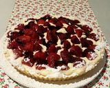 Foto del paso 6 de la receta: Tarta de queso blanco y frutillas! 🍓