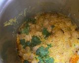 A picture of step 4 of Hyderabadi style Soya Nuggets ki Biryani and Safed Mirchi ki Salan.