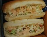 A picture of step 5 of Chicken Subway.