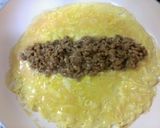 A picture of step 3 of Easy and Cheap Okonomiyaki-style Natto Omlette.