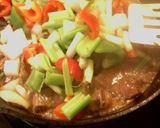 A picture of step 3 of sunshine's steak and vegetable stir fry.