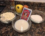 Foto del paso 1 de la receta Buñuelos de manzana, sin gluten, sin lactosa