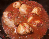Foto del paso 12 de la receta: Pollo estofado con tubérculos en salsa de especias libanesas