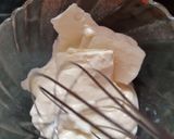 A picture of step 1 of Matcha green chocolate bars.