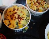 বেকড চীজি স্পিনাচ (baked cheesy spinach recipe in Bengali) রেসিপির ধাপ 3 ছবি