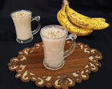 A picture of step 4 of Banana Dates Shake.