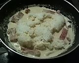 A picture of step 3 of Time-Saver Carbonara Risotto.