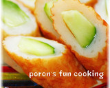 A picture of step 3 of Flavored Chikuwa with Cucumber.