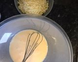 A picture of step 2 of Turkish style Spinach and Cheese Borek.