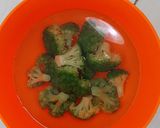 Foto langkah ke 2 dari resep Kentang Panggang Brokoli Saus Keju.