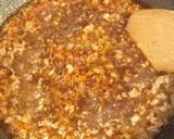 A picture of step 3 of Mapo Doufu.