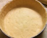 A picture of step 3 of Tourteau fromagé (French cheesecake).