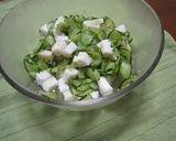A picture of step 5 of Octopus and Cucumber in Mildly Sour Vinegar.