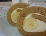 A picture of step 9 of Coffee & Banana Roll Cake.