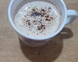 A picture of step 3 of One cup cappuccino.