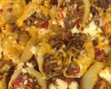 A picture of step 12 of Mexican Stuffed Shells.