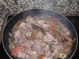 Estofado de pavo al aroma de mandarina