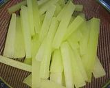 Hình bước làm 1 của món Mứt Bí đao