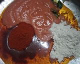 A picture of step 1 of Bombay duck Curry.