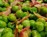Foto del paso 1 de la receta: CEVICHE De Guisantes con Jamón Serrano🥩 y Palitos de Surimi...!