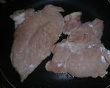A picture of step 1 of Fried Chicken Breast in Ginger Pork Style.