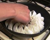 A picture of step 2 of How to Cook Gyoza Dumplings with "Wings".